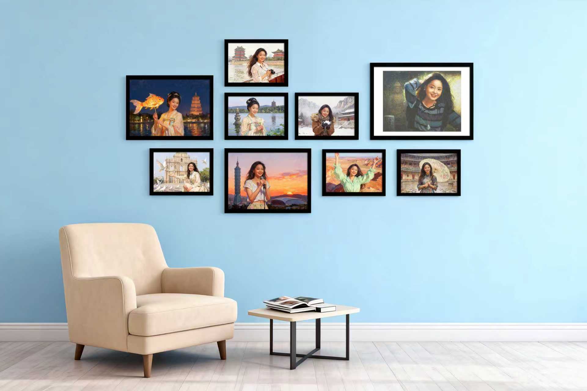 邓丽君智能AR照片墙