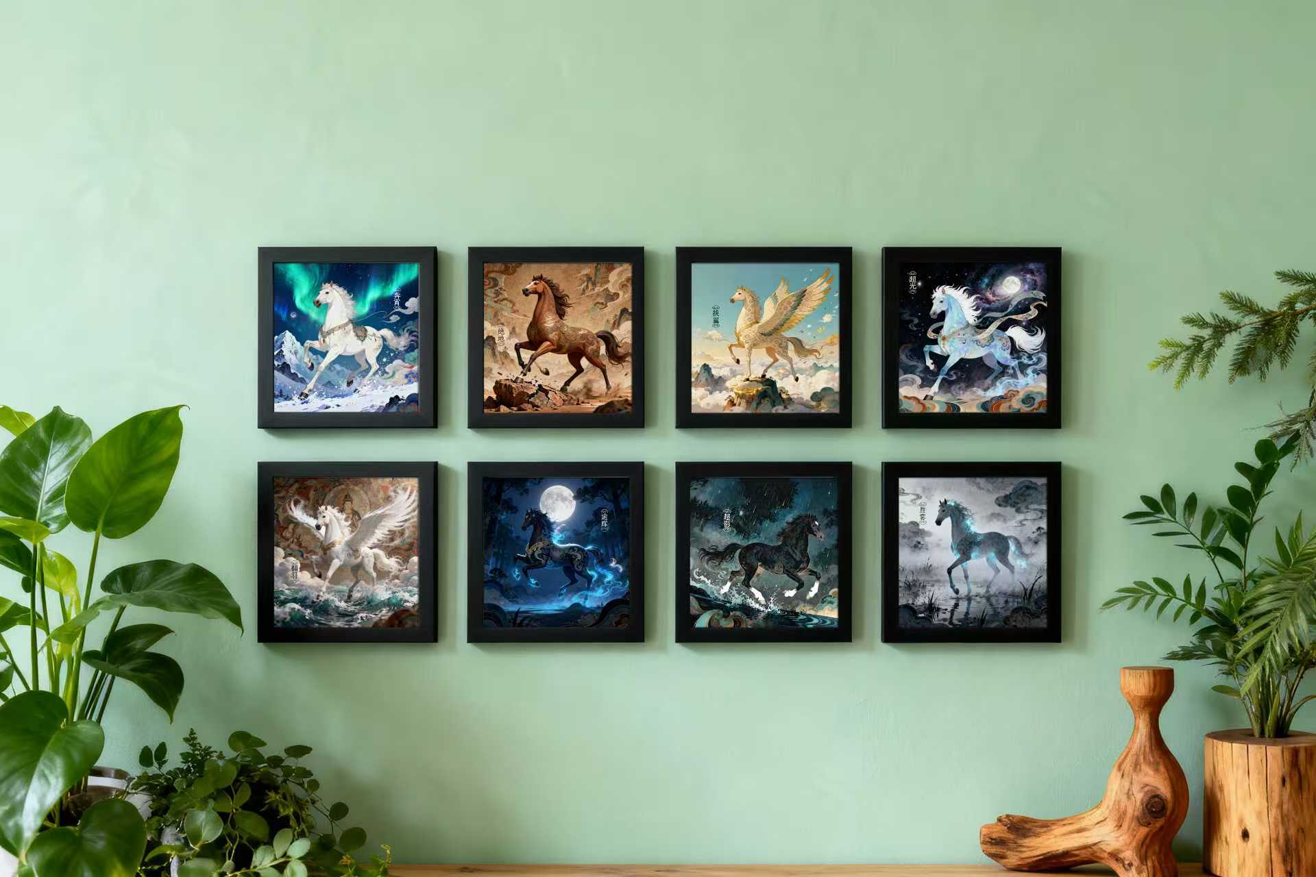 八骏马智能AR照片墙