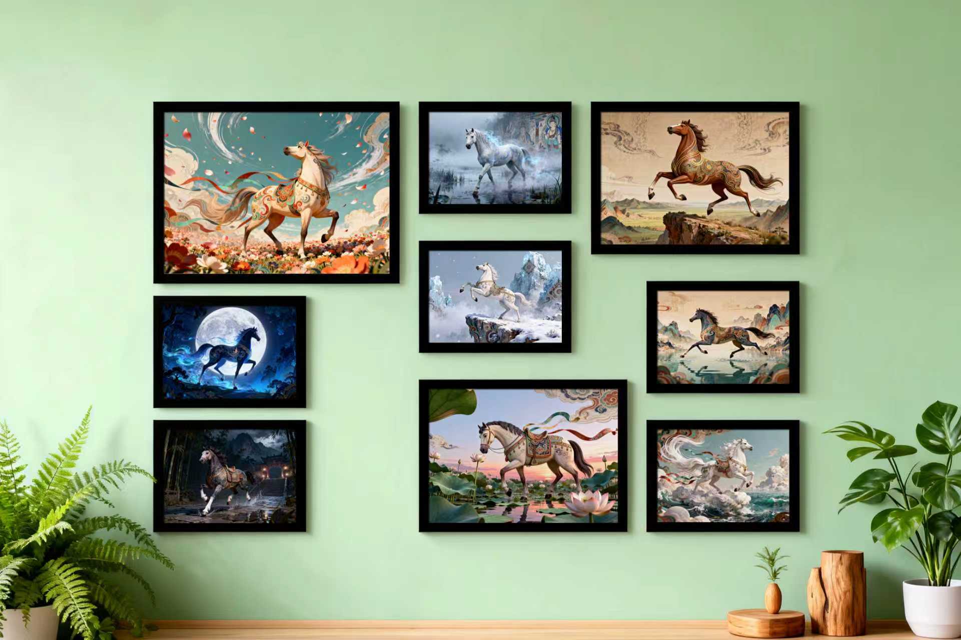 八骏马智能AR照片墙